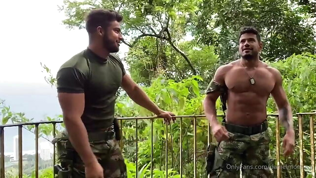 Military Guys gaysex bareback video