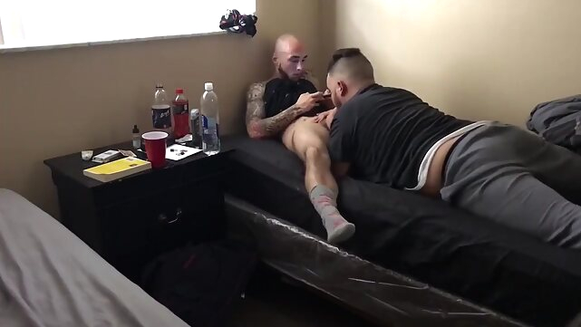 Sucking & Rimming Verbal DL White Thug (Hidden Cam) gaysex group sex video
